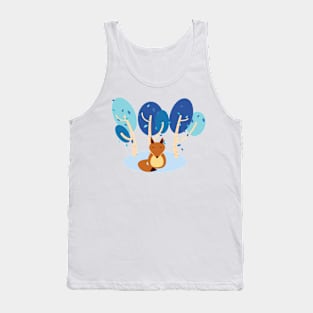 Fox in the winter Tank Top